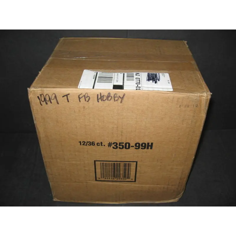 1999 Topps Football Case (Hobby) (12 Box)