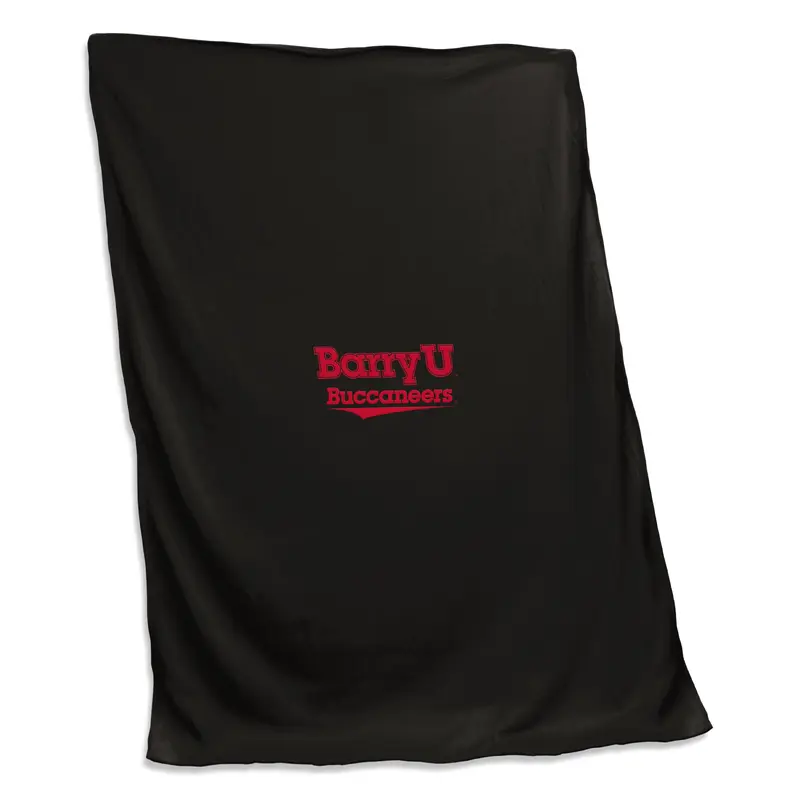 Barry Univ Screened Sweatshirt Blanket