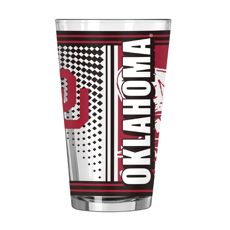 Oklahoma 16oz Hero Pint Glass