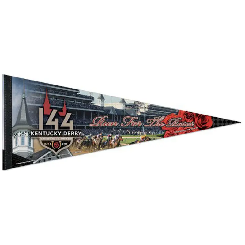The 144th Kentucky Derby (2018) Official Premium Felt Commemorative Pennant - Wincraft