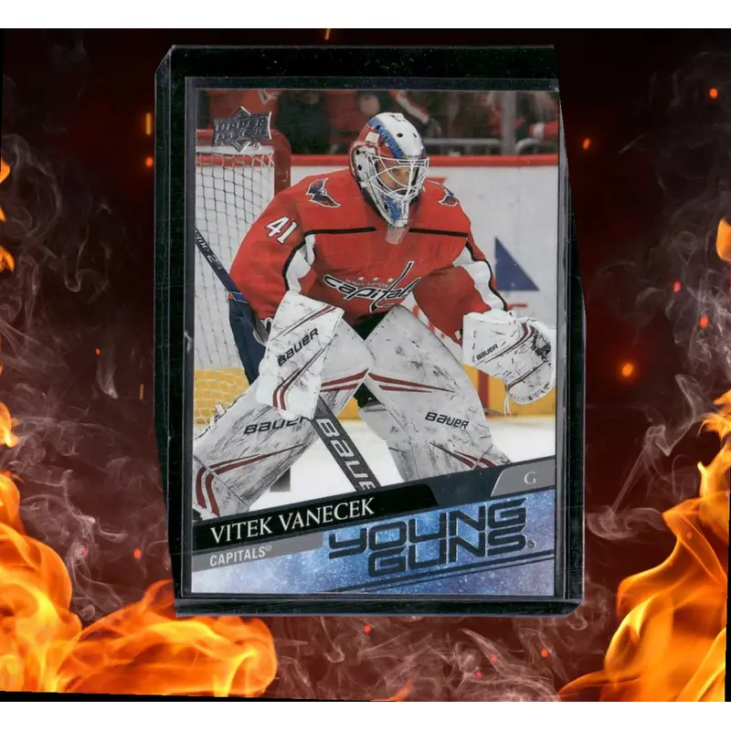 2020-21 Upper Deck Vitek Vanecek Young Guns Rookie #211