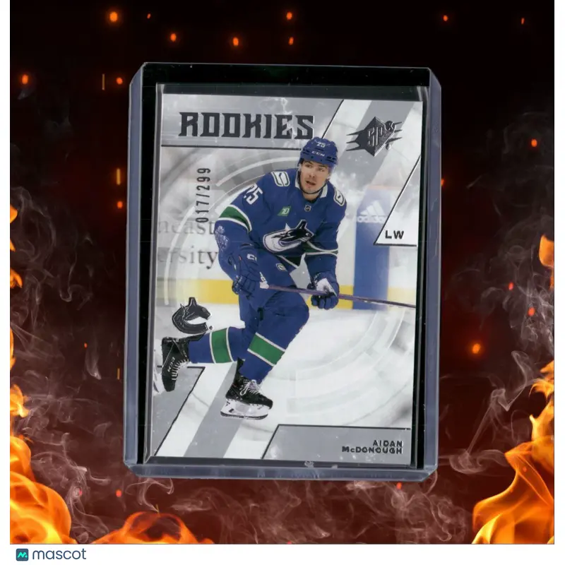 2023-24 Upper Deck SPx Aidan McDonough Rookie 017/299 #132