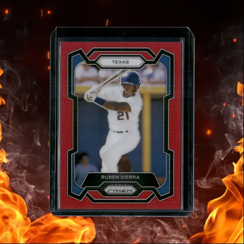 2024 Panini Prizm Ruben Sierra Legends Red Prizm 095/299 #124