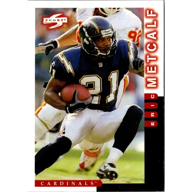 1998 Score Eric Metcalf #213