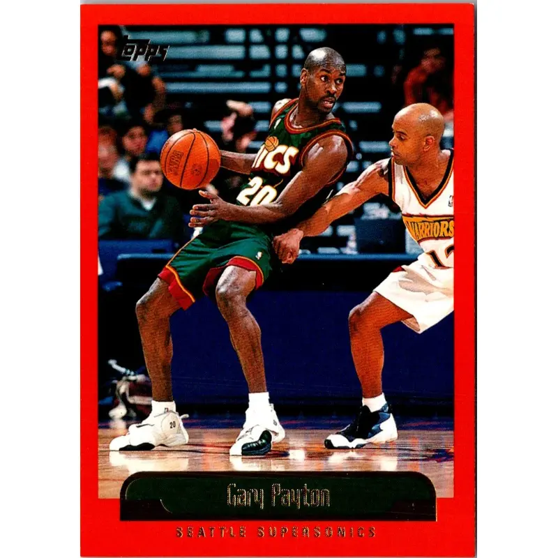 1999 Topps MVP Promotion Gary Payton #20