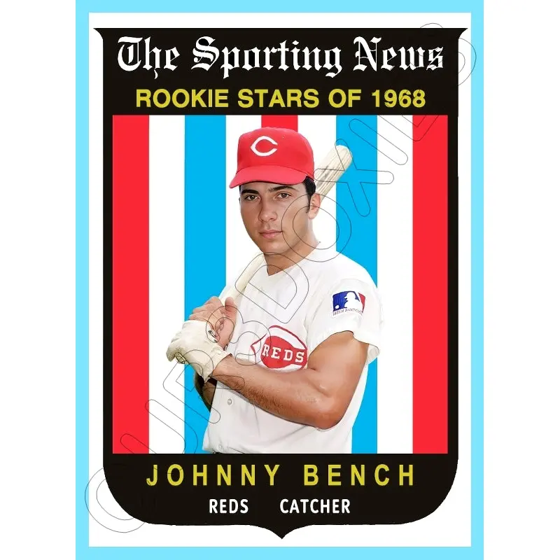 Johnny Bench 1959 Topps AS Custom Card - 4153