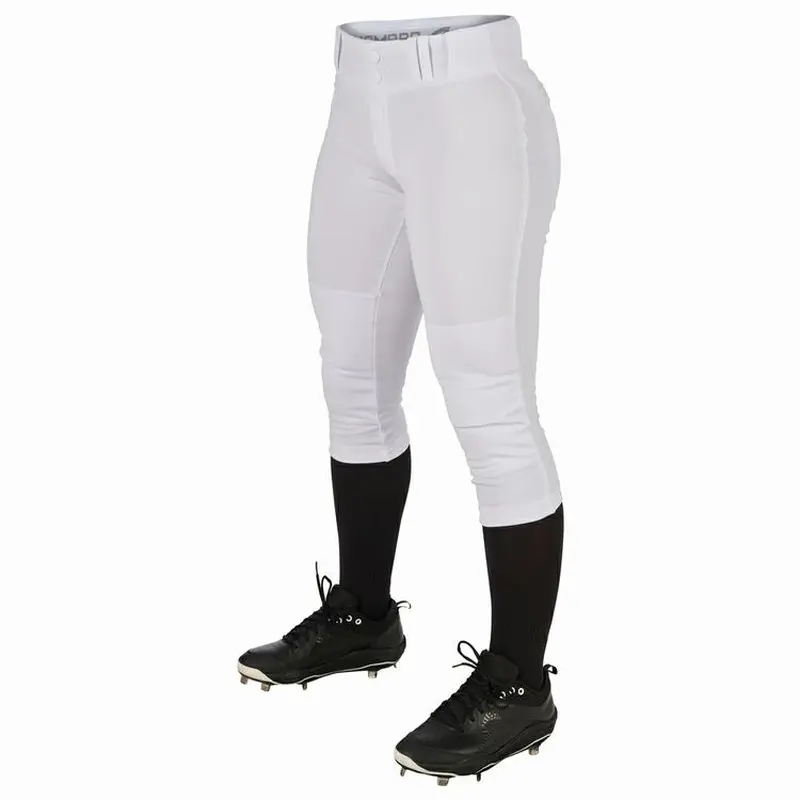 New Champro Tournament Softball Pants White Size Youth Large - White