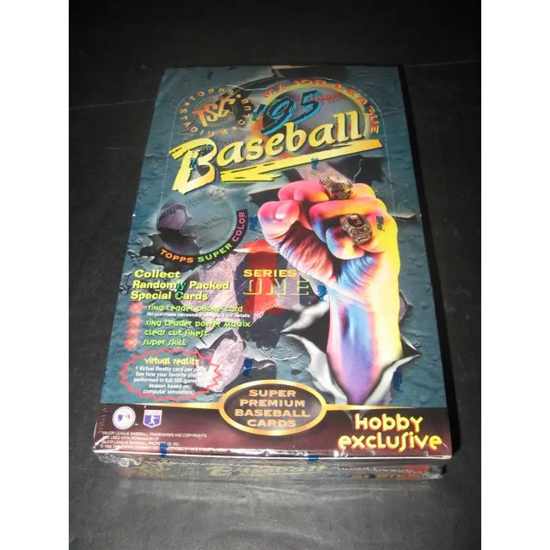1995 Topps Stadium Club Baseball Series 1 Box (Hobby)