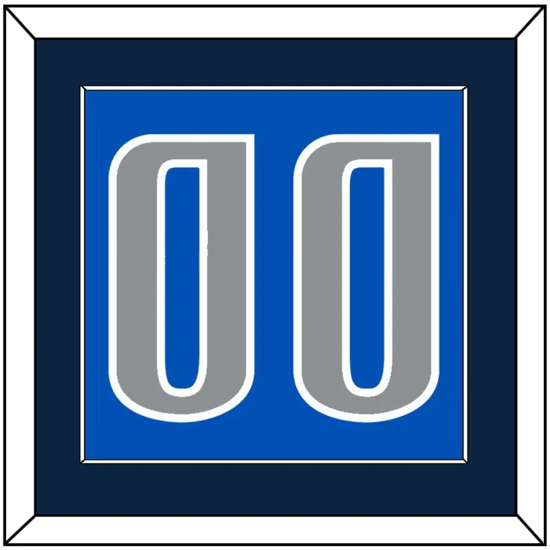 Dallas Number - Road Blue (2010-2017) - Single Mat 2