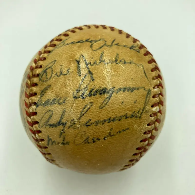 1949 Philadelphia Phillies Team Signed National League Baseball