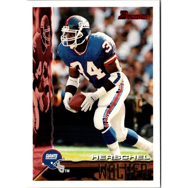 1995 Pacific Triple Folders Herschel Walker #4