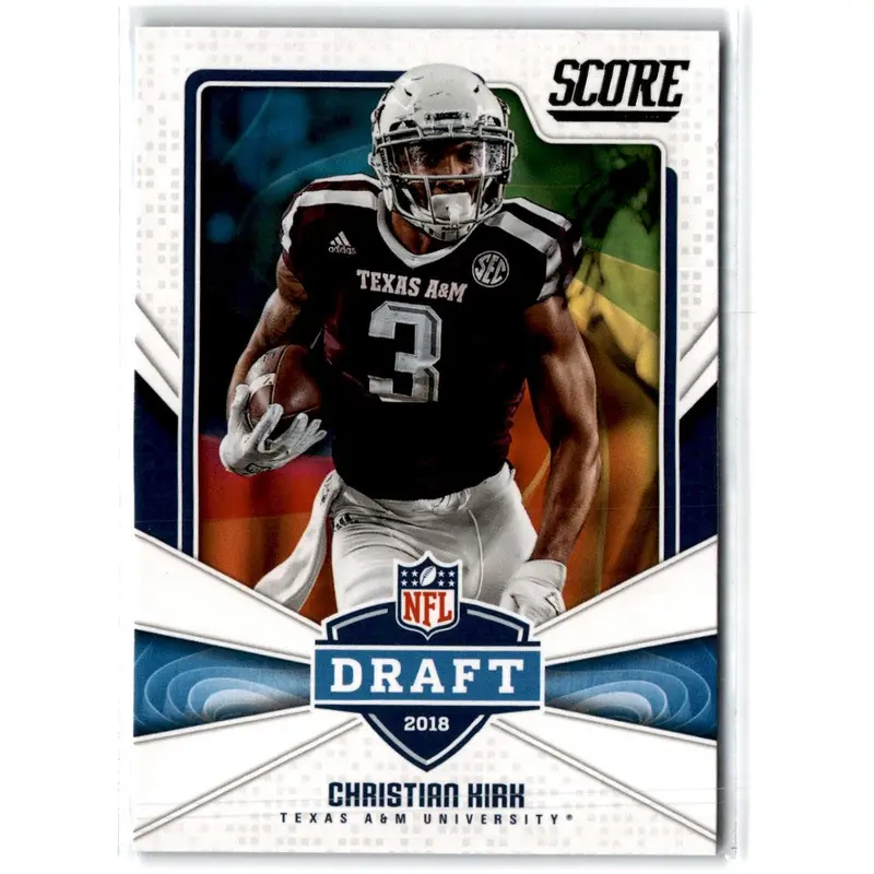 2018 Score NFL Draft Christian Kirk #19