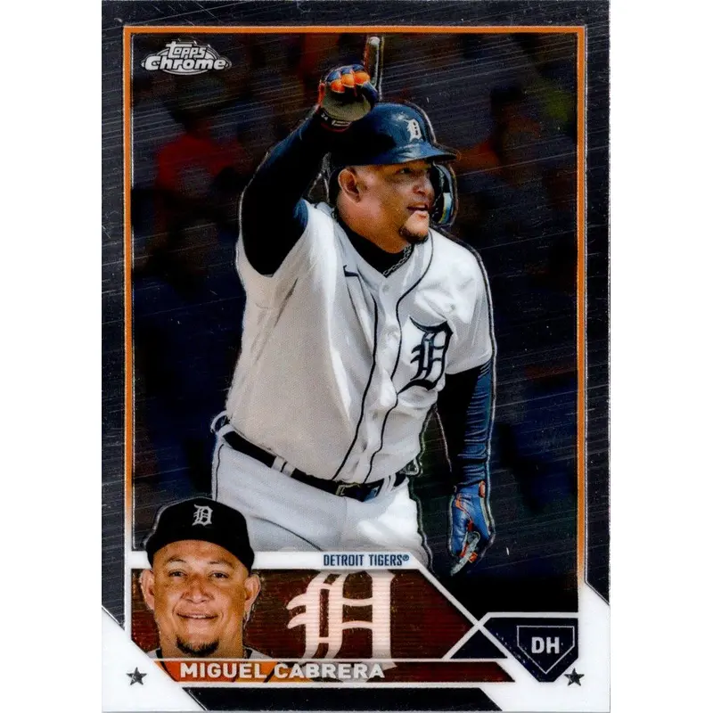2023 Topps Chrome Miguel Cabrera #164
