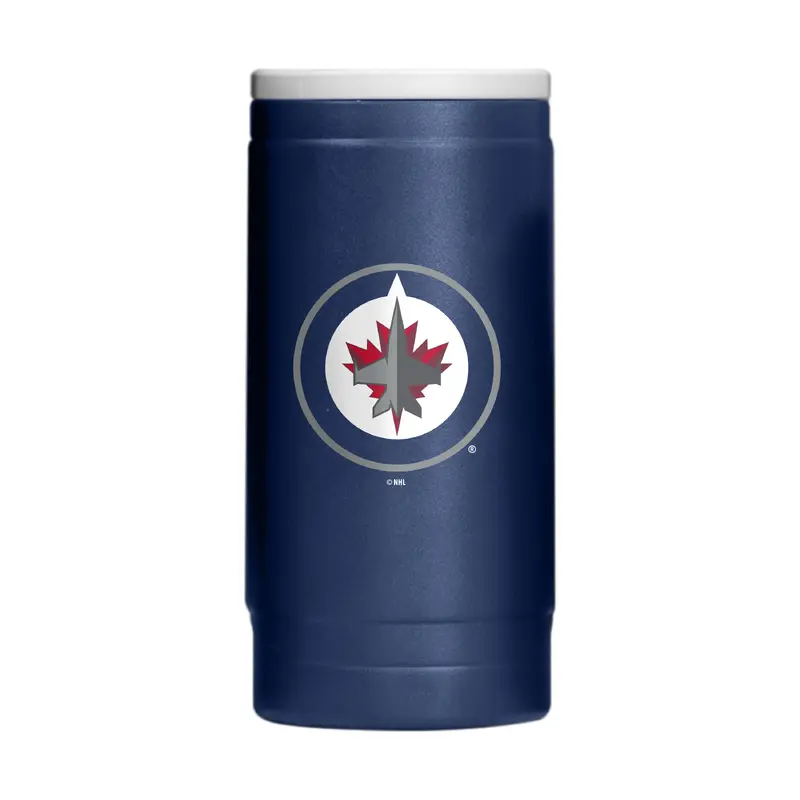 Winnipeg Jets 12oz Flipside Powdercoat SlimCan Coolie