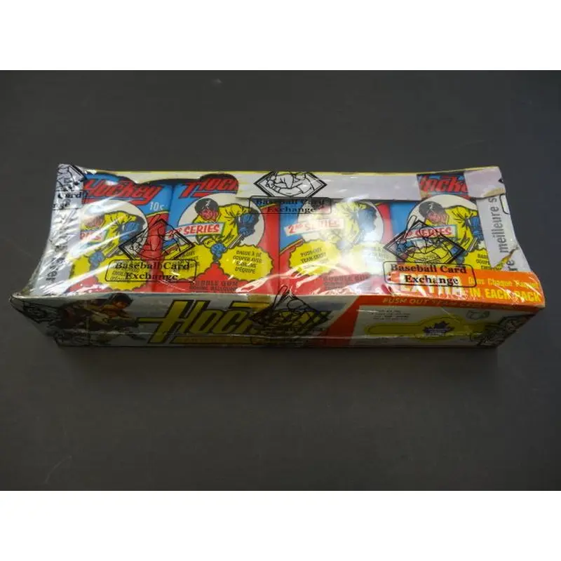 1973/74 OPC O-Pee-Chee Hockey Unopened Series 2 Wax Box
