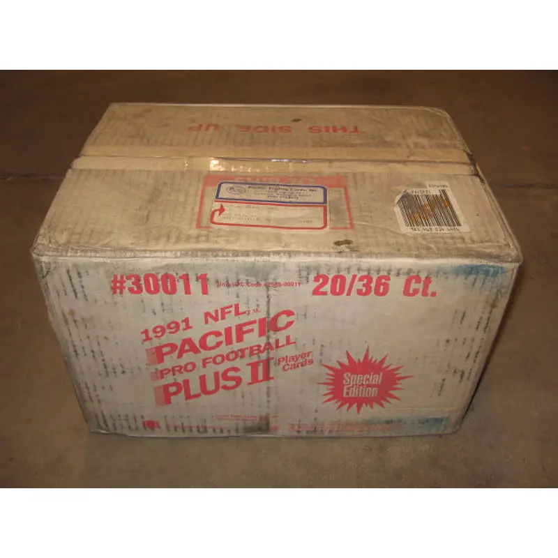 1991 Pacific Football Series 2 Case (20 Box) (30011)