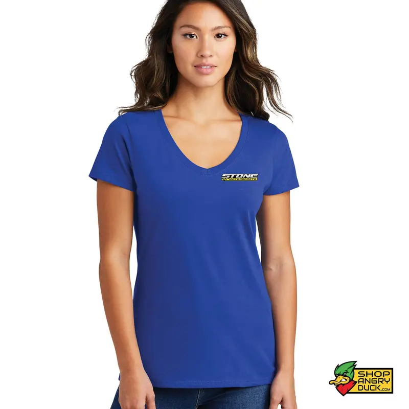 Stone Motorsports Ladies V-Neck T-Shirt