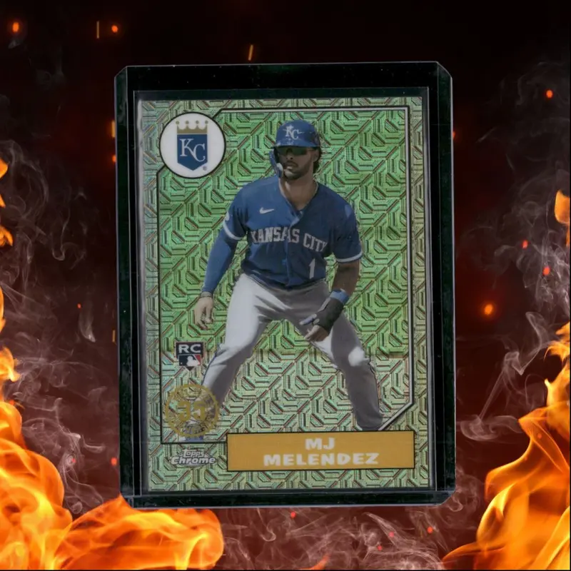 2022 Topps Chrome MJ Melendez Retro 87 Design Mega Box Rookie #T87C-58
