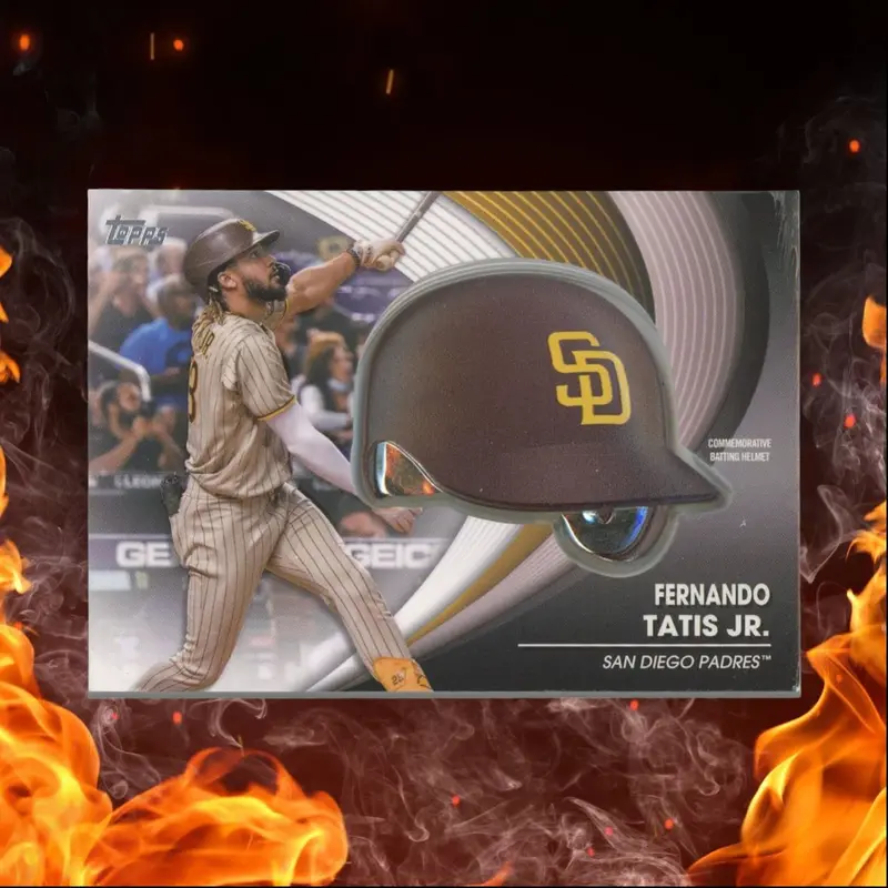 2022 Topps Fernando Tatis Jr.  Batting Helmet Commemorative Relic #BH-FT