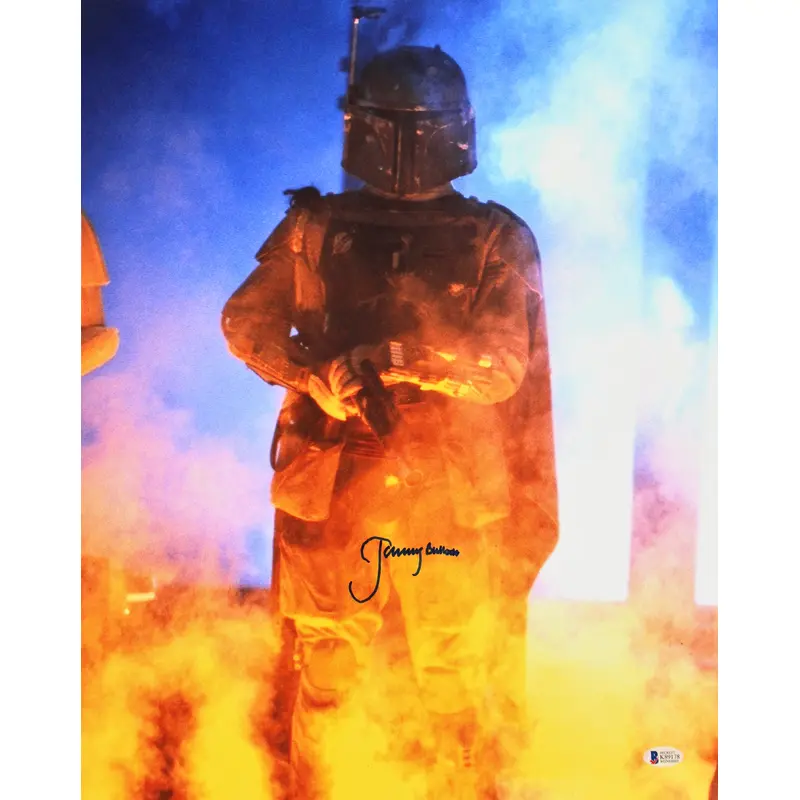 Jeremy Bulloch Star Wars Signed 16x20 Vertical Photo BAS Witnessed #K89178