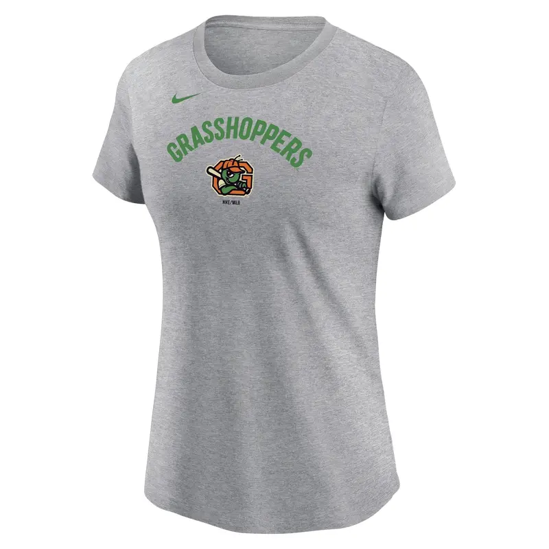 Women's Grey Dri-Fit Cotton Tee
