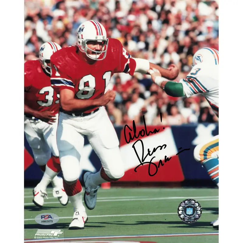 Russ Francis signed 8x10 photo PSA/DNA San Francisco 49ers Autographed