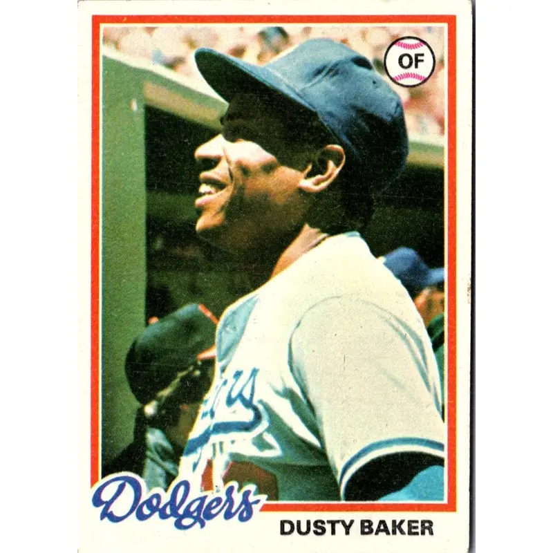1978 Topps Dusty Baker #668
