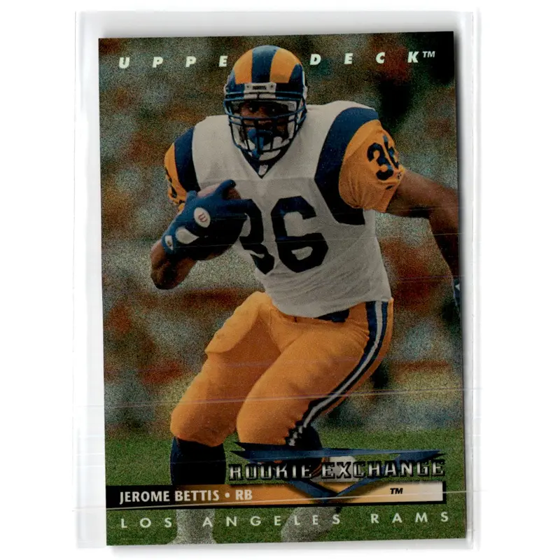 1993 Upper Deck Rookie Exchange Jerome Bettis #RE7