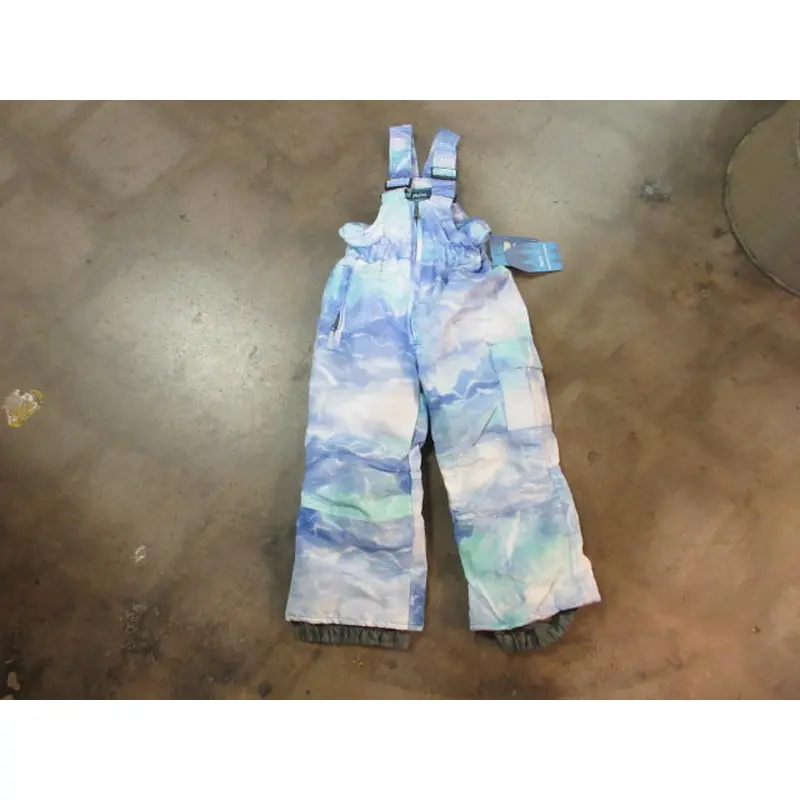 New Pulse Fashion Snow Bib Size Medium (7) - Lavender Tie Dye