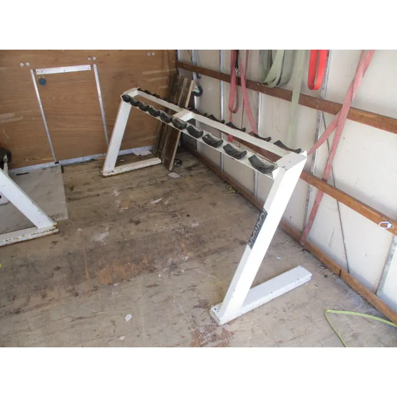 Used Icarian Single Tier 89" X 32" Commercial Dumbbell Rack