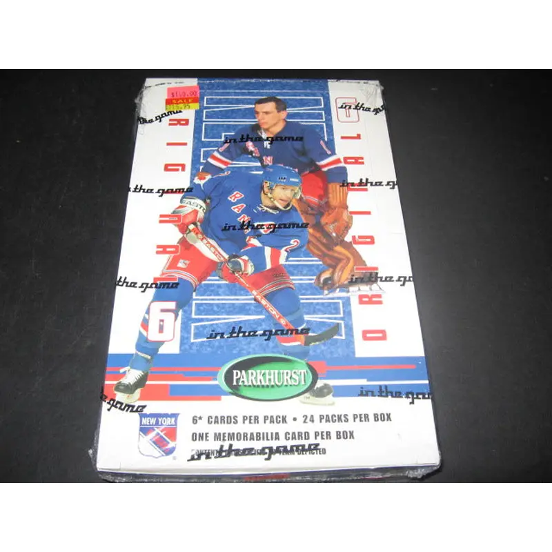 2003/04 ITG In The Game Parkhurst Original 6 Hockey Box (Rangers)