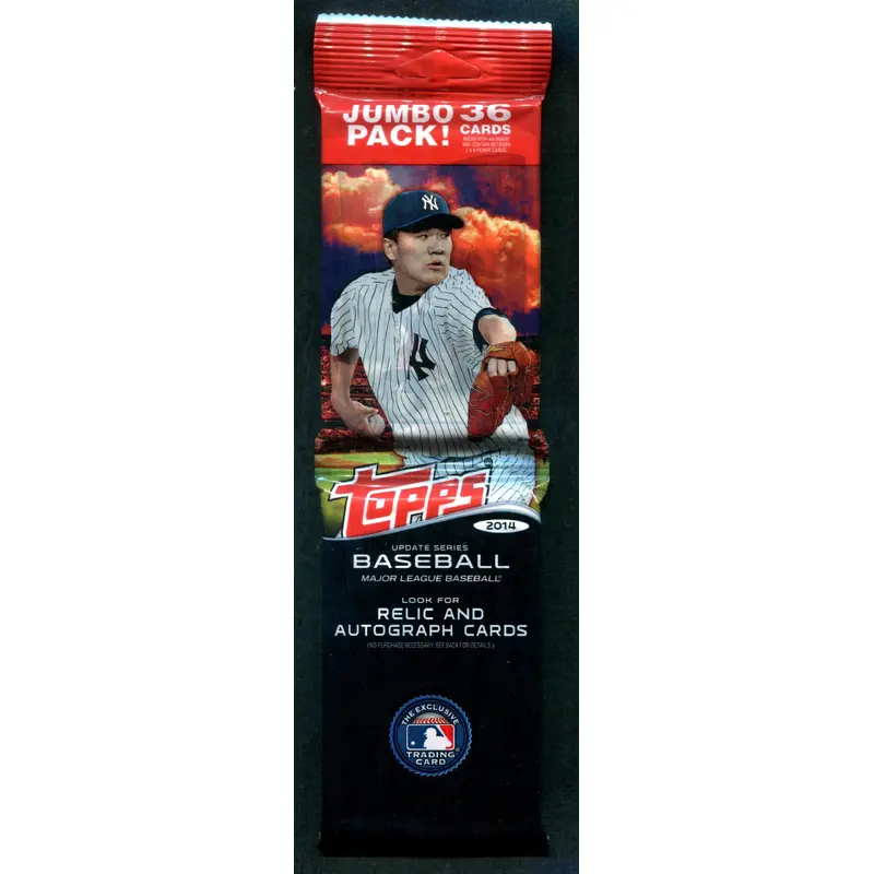2014 Topps Baseball Unopened Update Series Jumbo Pack (36)
