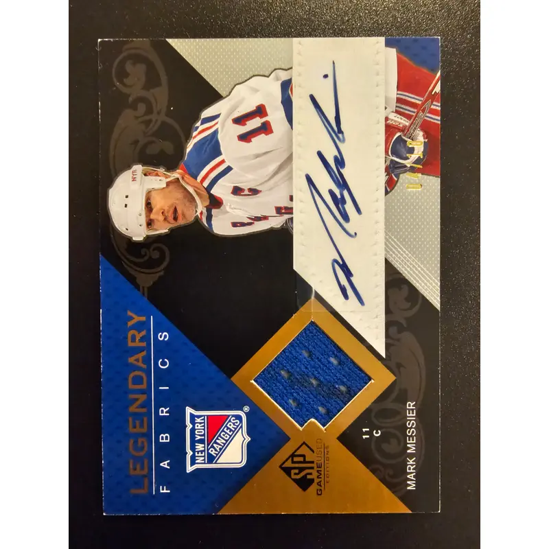2007-08 Upper Deck SP Game Used Legendary Fabrics - Mark Messier #LAF-MM /10