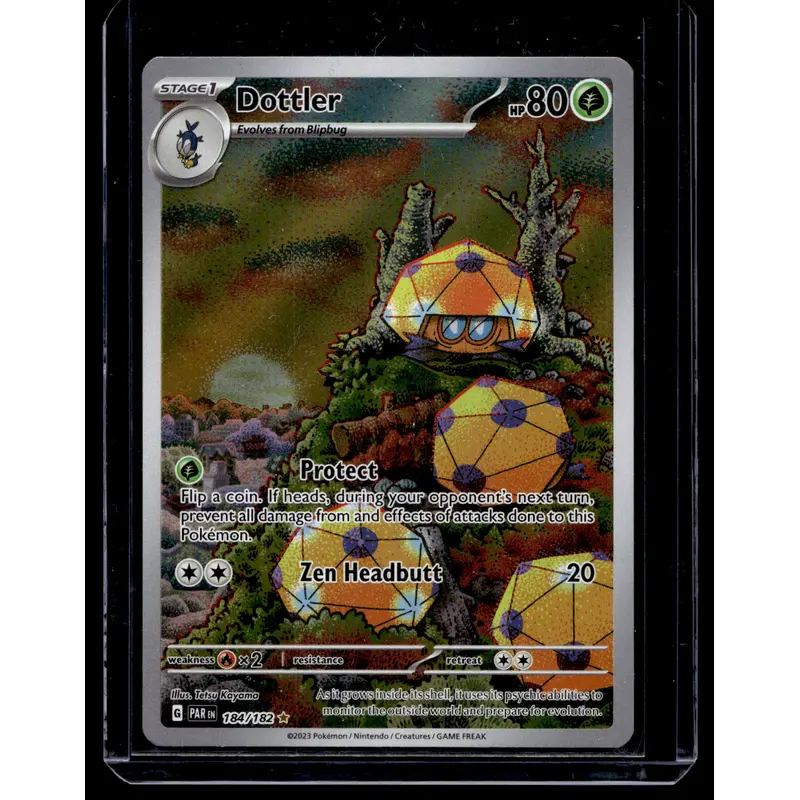 2023 Pokemon - Scarlet & Violet - Paradox Rift - Illustration Rare - Dottler #184