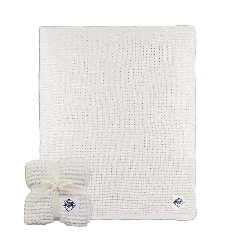 2025 NCAA Womens Softball 8 Team Cable Knit Throw
