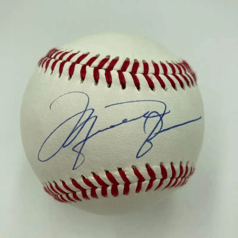 Michael Jordan Signed Baseball UDA Upper Deck & Beckett COA