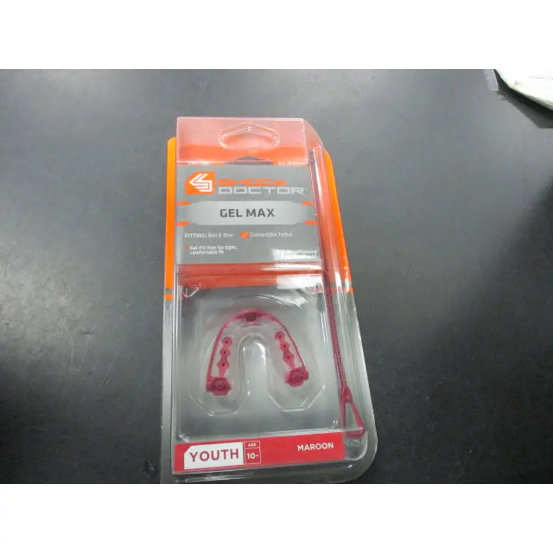 Used Shock Doctor Gel Max Youth 10- Mouth Guard