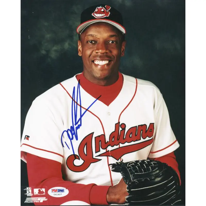 Indians Doc Gooden Signed Authentic 8X10 Photo Autographed PSA/DNA #U41927