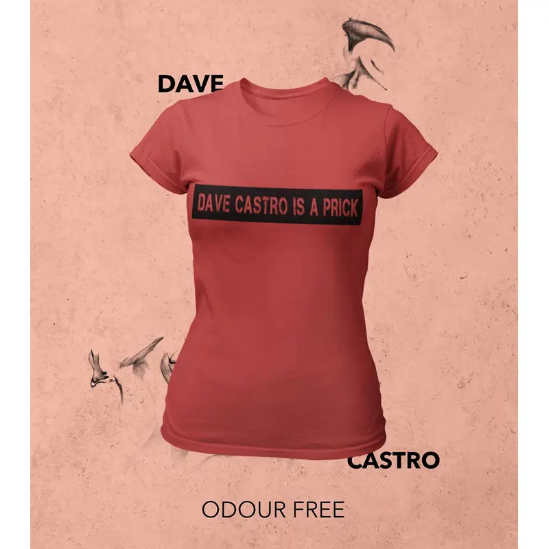 Women's Dave Castro T-shirt (Crimson Red) Wod Armour | Kibi Sports
