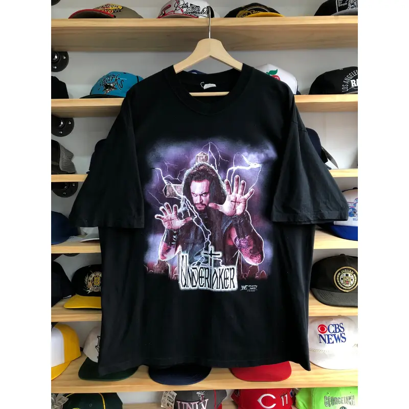 Vintage 1999 WWF The Undertaker Wrestling Tee Size XL