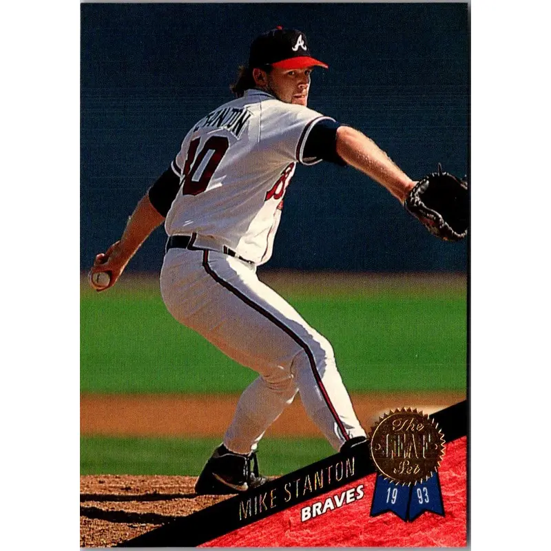 1993 Leaf Mike Stanton #398