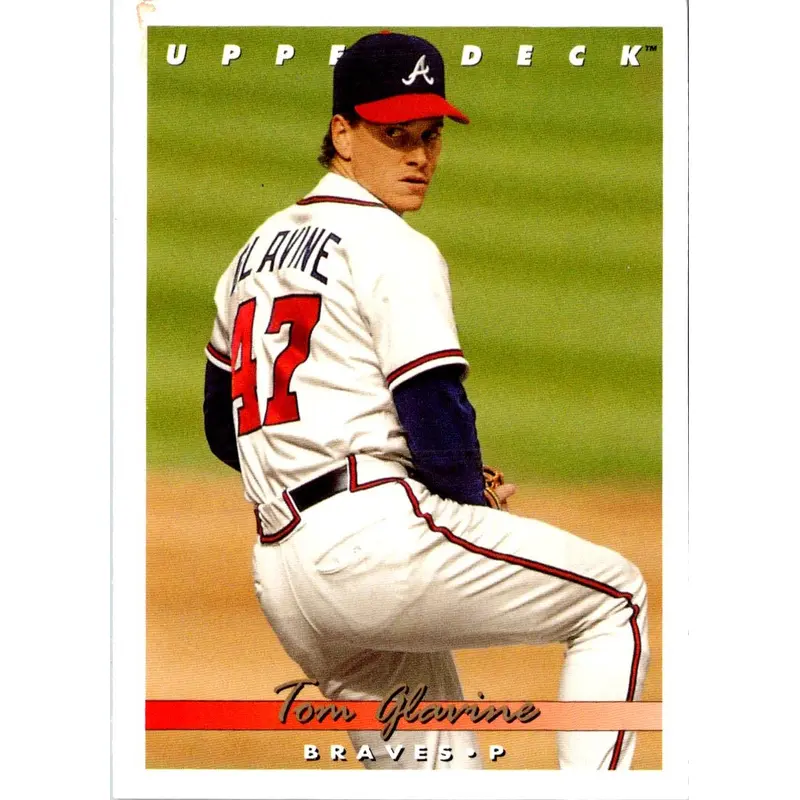 1993 Upper Deck Gold Hologram Tom Glavine #75