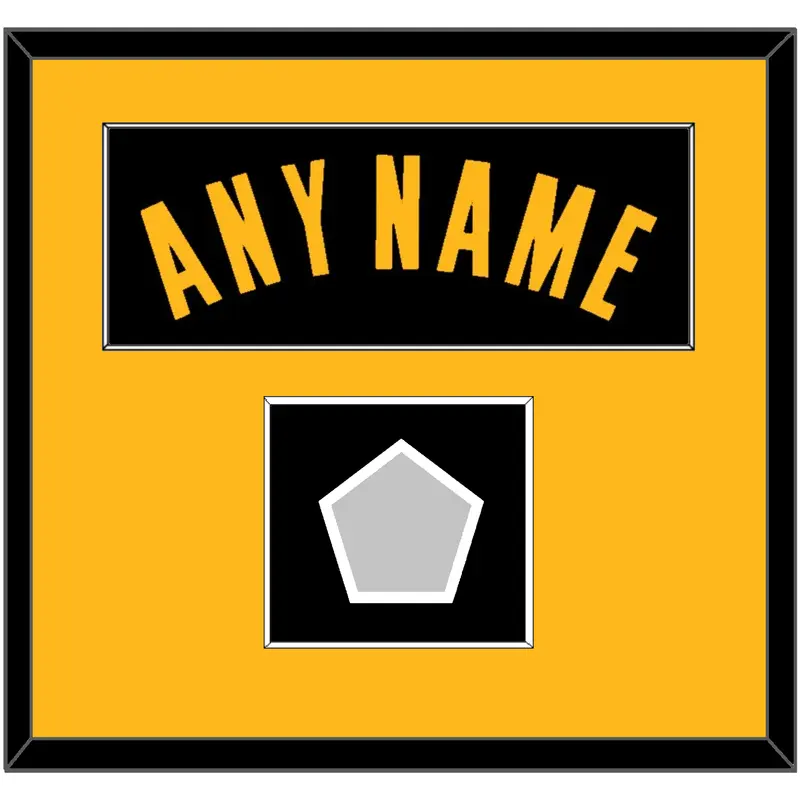 Cleveland Name & Finals Patch - Black Pride (2015-2017) - Single Mat 3
