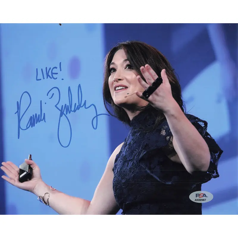 RANDI ZUCKERBERG Signed 8x10 photo PSA/DNA Autographed