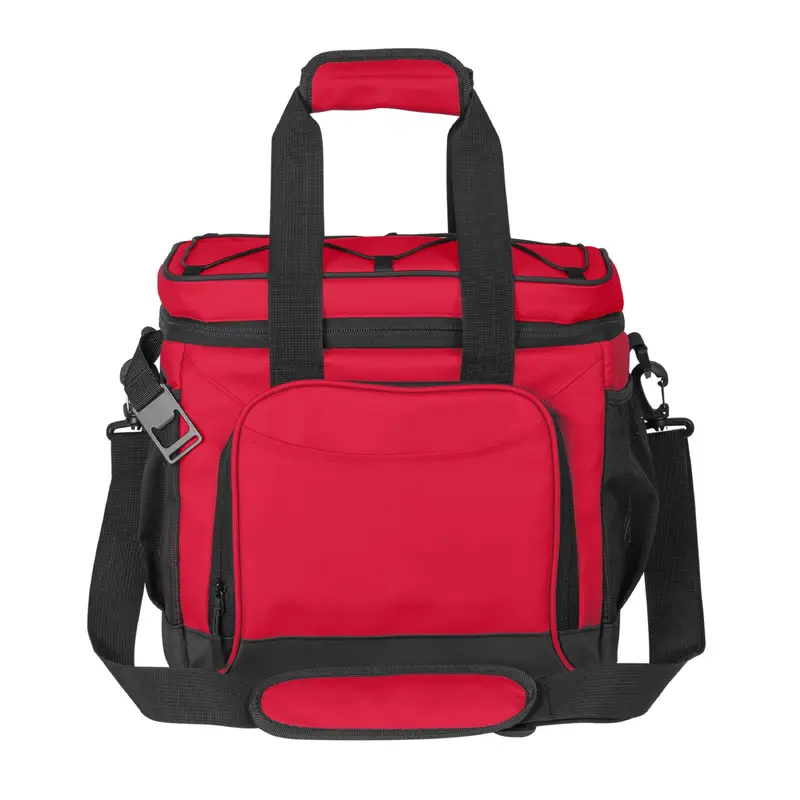 Plain Red 24 Can Flex Cooler