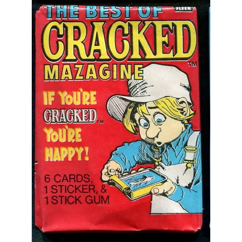 1978 Fleer Best Of Cracked Magazine Unopened Wax Pack