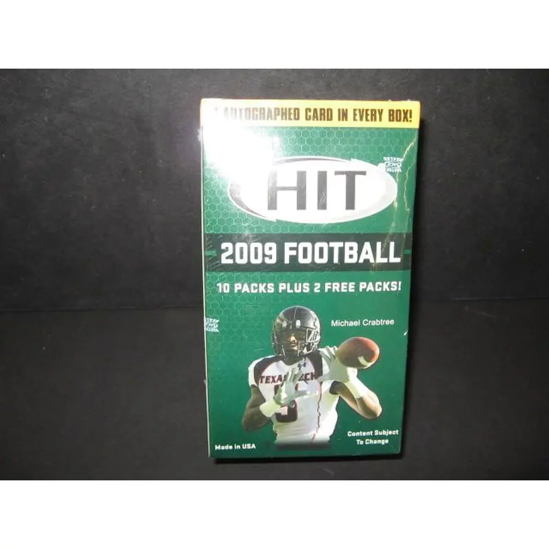 2009 Sage Hit Football Low Series Blaster Box (12/6)