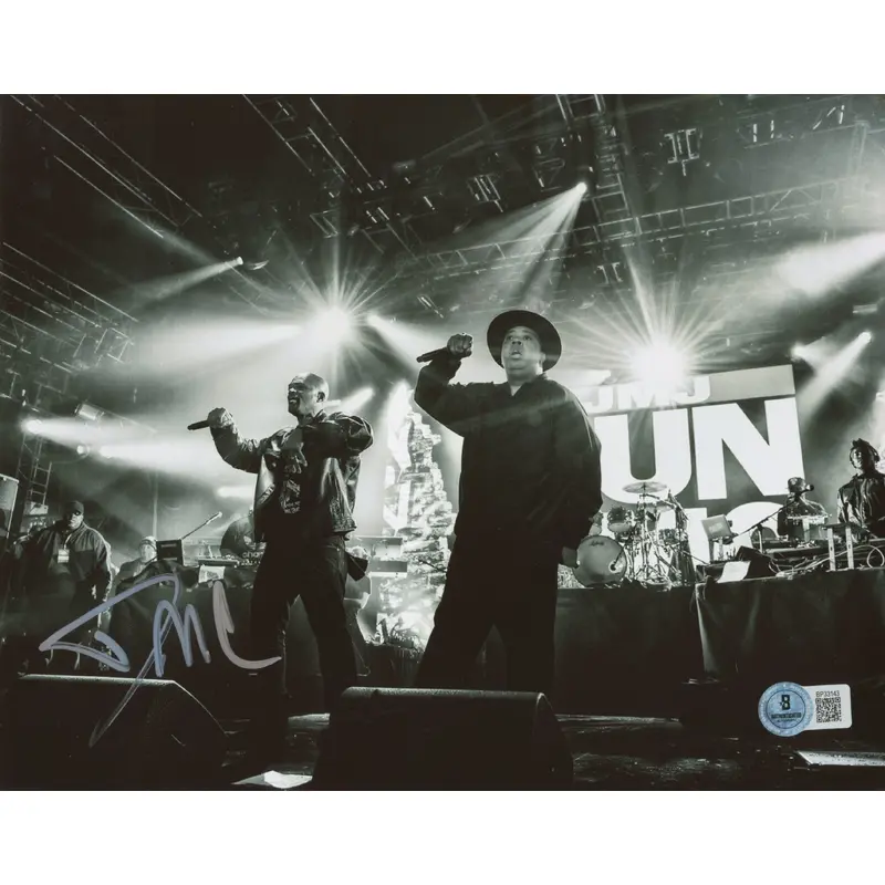 Darryl McDaniels Run DMC Authentic Signed 8x10 Photo Autographed BAS #BP33143