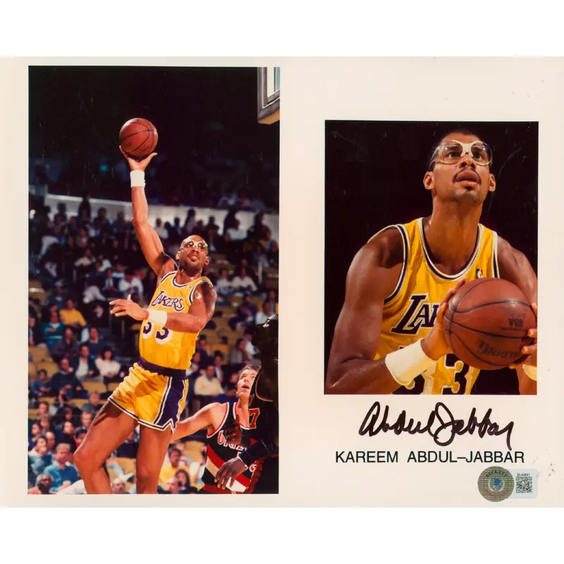 Lakers Kareem Abdul-Jabbar Authentic Signed 8x10 Photo Autographed BAS #BL44841