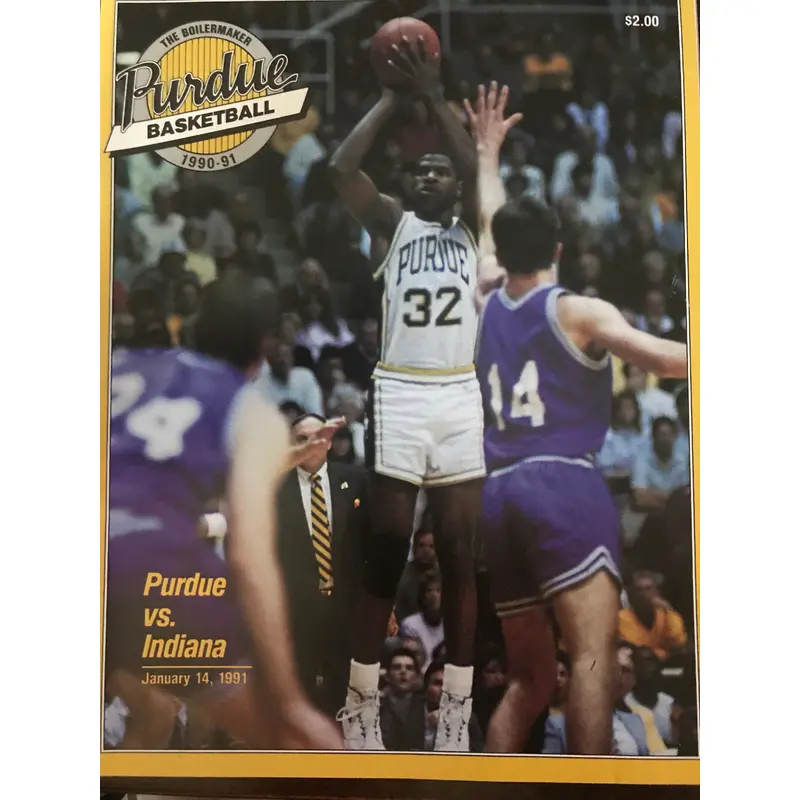 1991 Indiana University vs Purdue Basketball Program